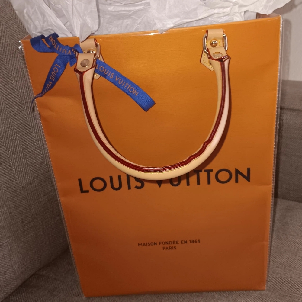 Louis vuitton"shopping bag" with PCV